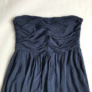 DKNY Strapless Navy Blue Dress Size 16